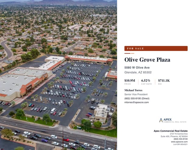Retail Sales Teaser template example created with CREBuilder